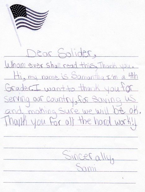 5. Write a letter
